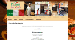 Desktop Screenshot of pizzeria-daangelo.de