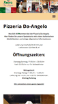 Mobile Screenshot of pizzeria-daangelo.de